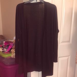 Women’s size lg black cardigan